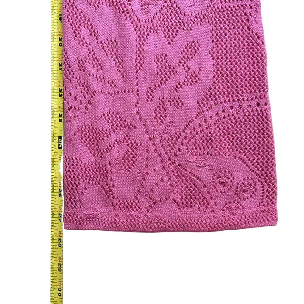 NWT Misha and Puff Lace Session Knit Pants - Bloom Pink - Small - Pima Cotton - Picture 10 of 11